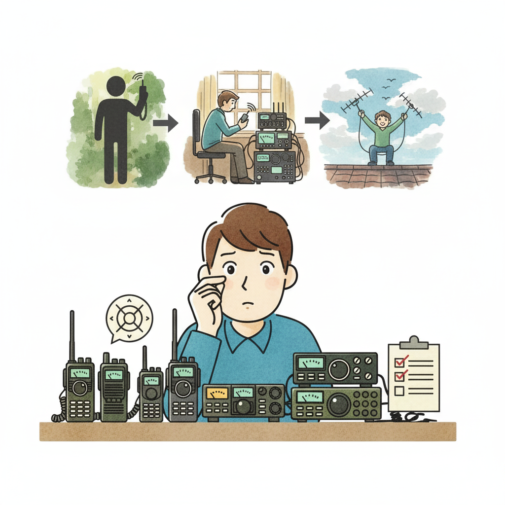 📡 はじめての無線機えらびガイド