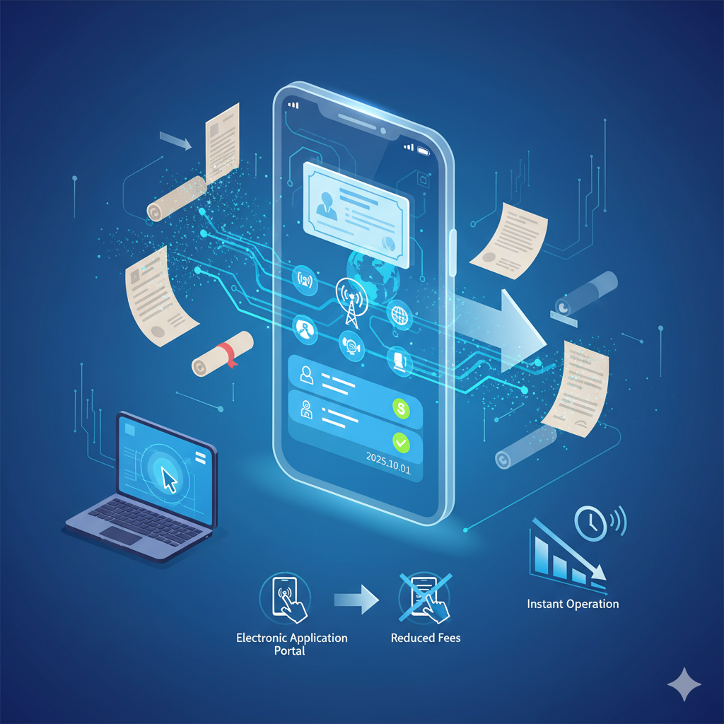 「無線局の免許状等のデジタル化」に関する要約