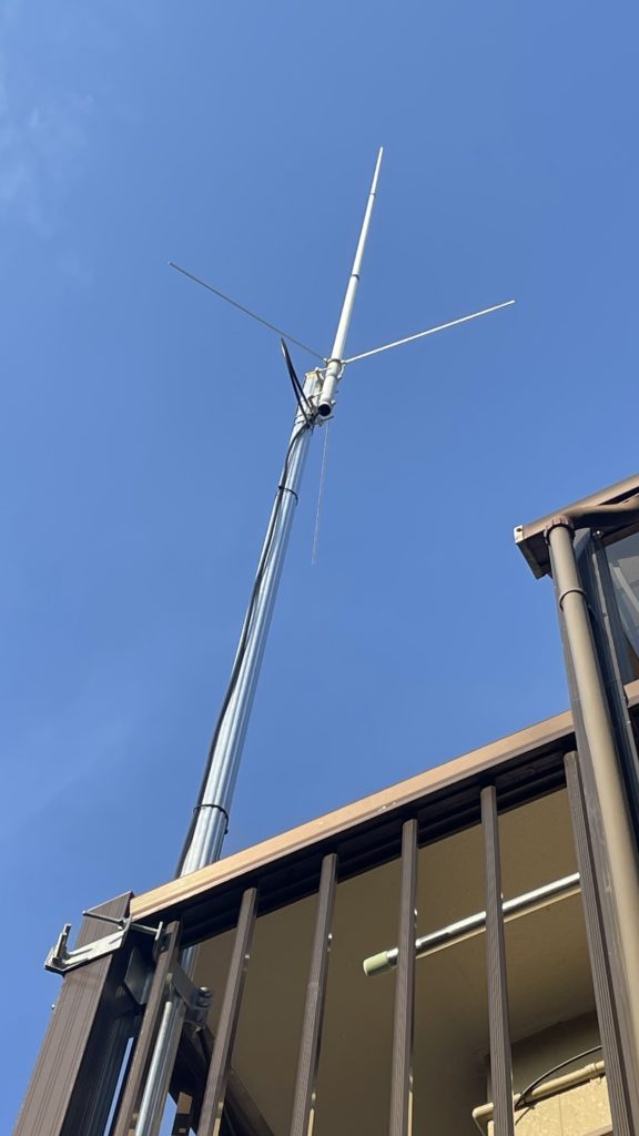 🚀 アンテナ交換を実施！Maldol VT-250DからDiamond X7000へ